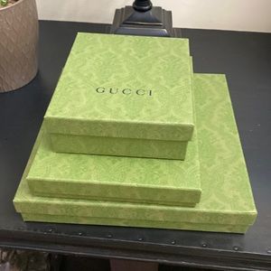 Gucci boxes assorted sizes